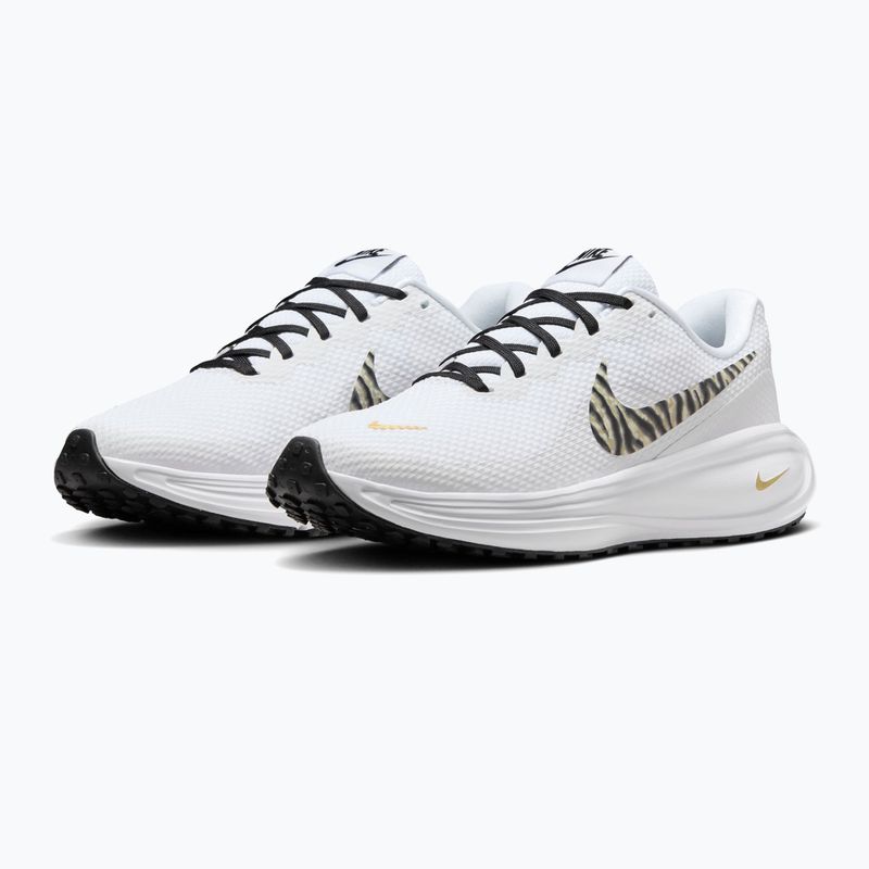 Moteriški bėgimo batai Nike Revolution 8 white/metallic gold/black 3