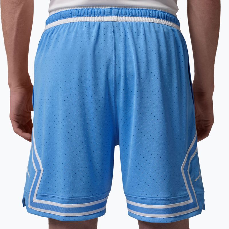 Vyriški krepšinio šortai Jordan Mesh Diamond 4" university blue/white/white 3