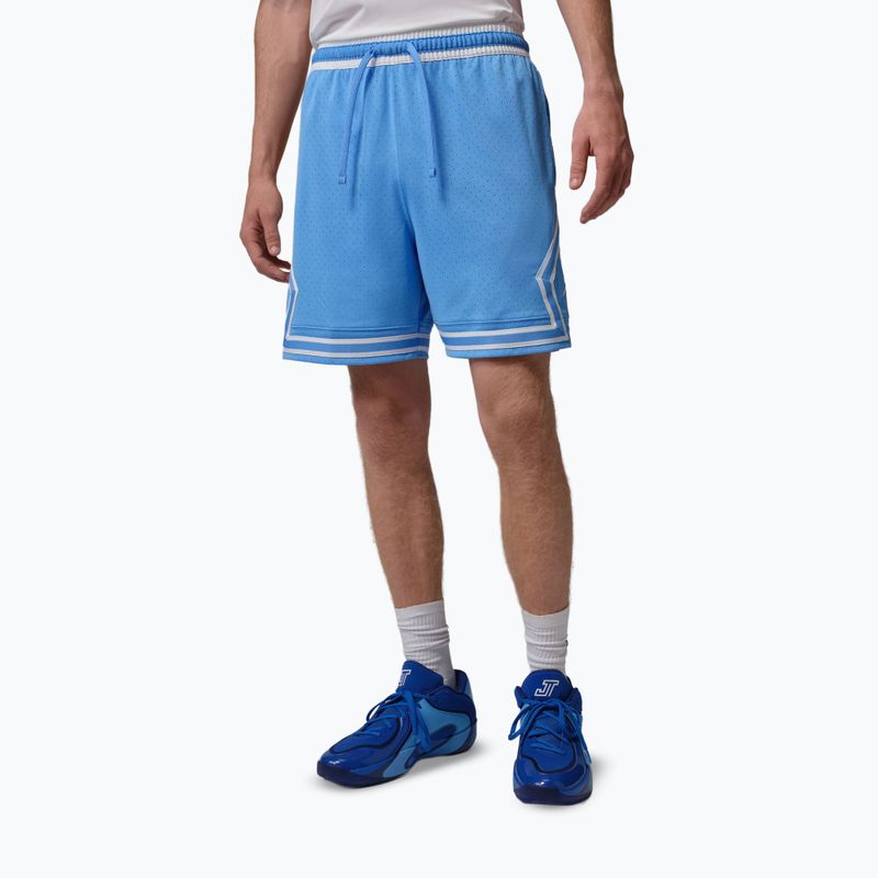 Vyriški krepšinio šortai Jordan Mesh Diamond 4" university blue/white/white 4