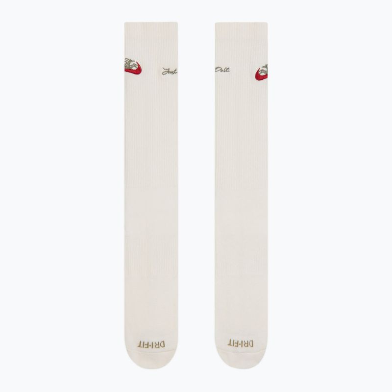 Kojinės Nike Everyday Plus Crew 3 poros sail/neutral olive/team crimson 2