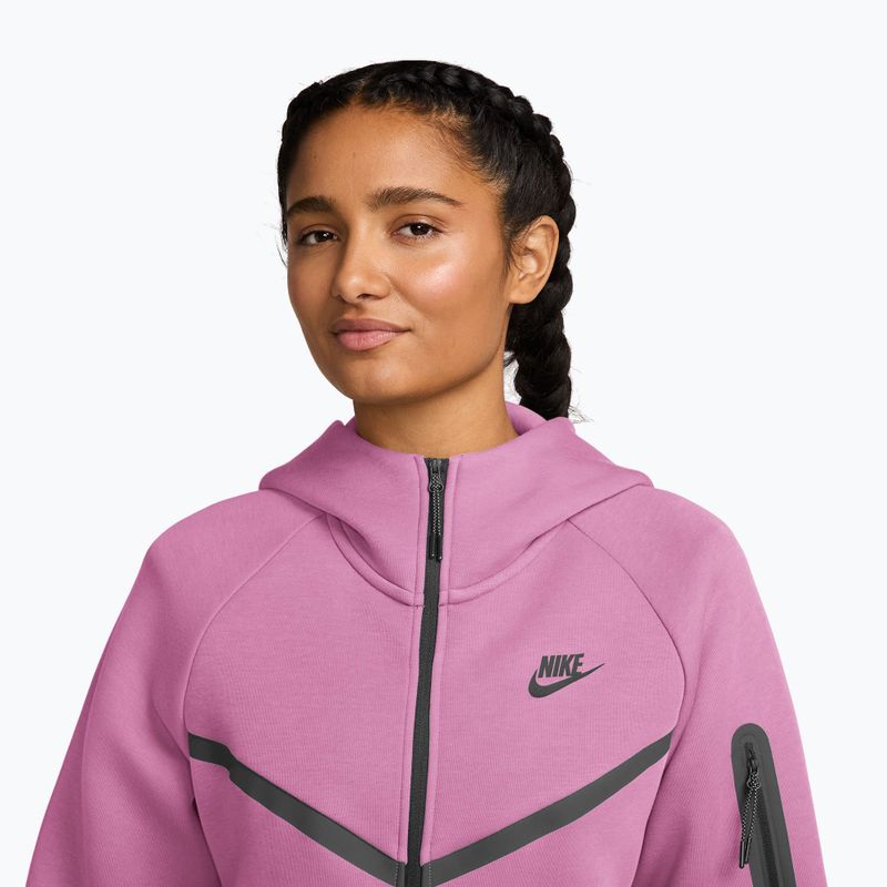 Moteriškas džemperis  Nike Sportswear Tech Fleece Windrunner light magenta/black 3