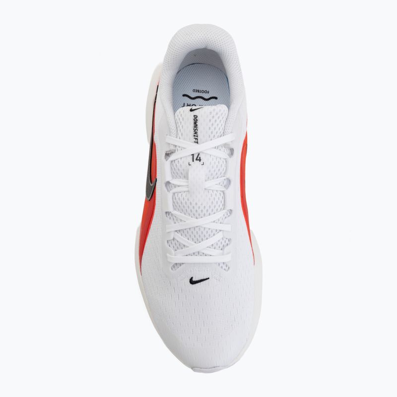 Vyriški bėgimo batai Nike Downshifter 14 white/summit white/bright crimson/black 5
