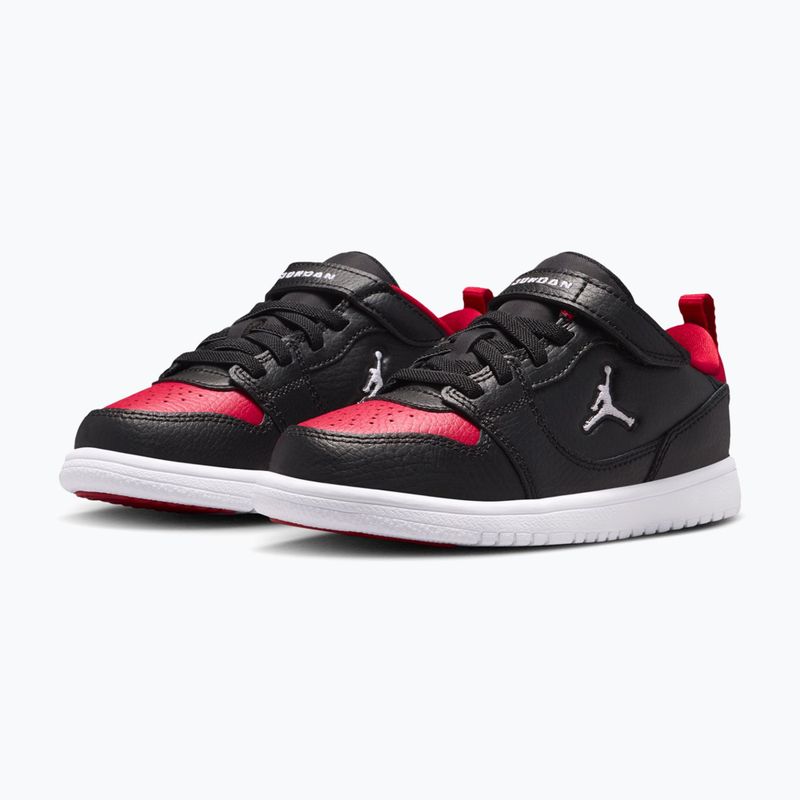 Vaikiški batai  Jordan Court Connect Low black/gym red/white 3
