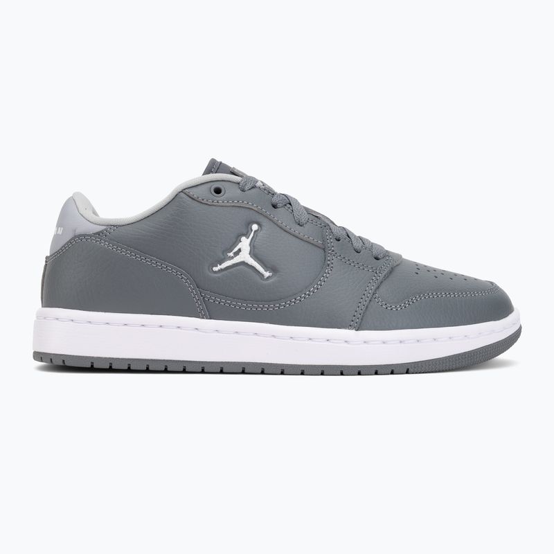 Vyriški batai Jordan Access Court Low smoke grey/white/light smoke grey 2