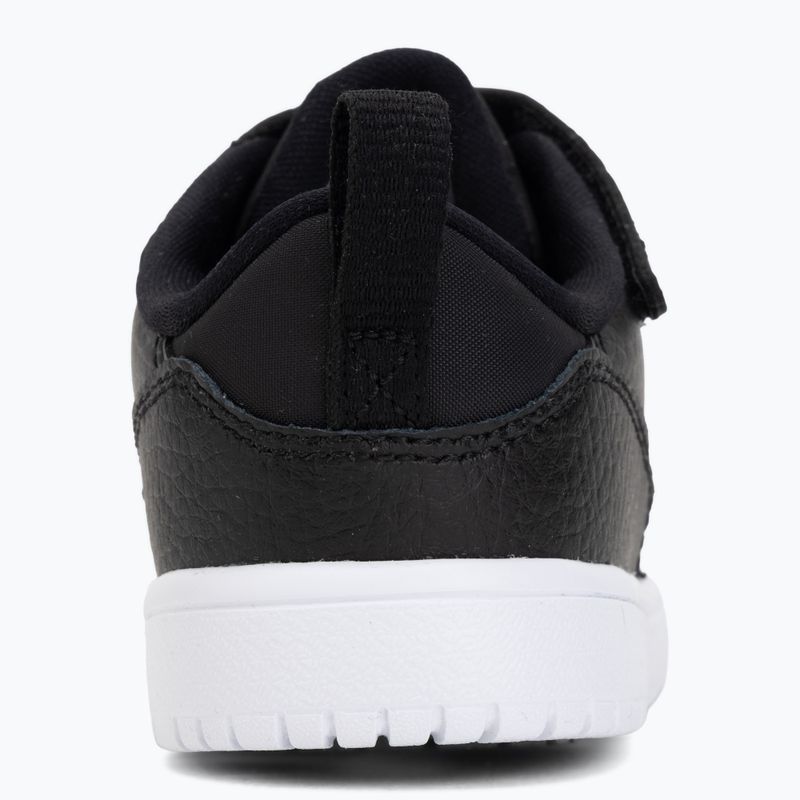 Vaikiški batai Jordan Court Connect Low juoda/balta 6
