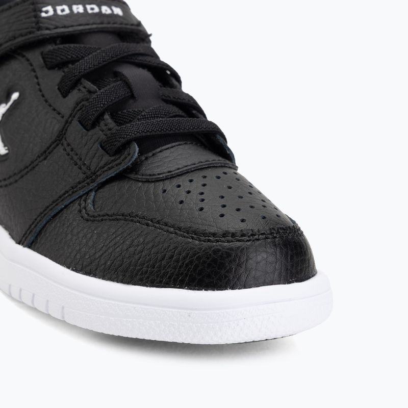 Vaikiški batai Jordan Court Connect Low juoda/balta 7
