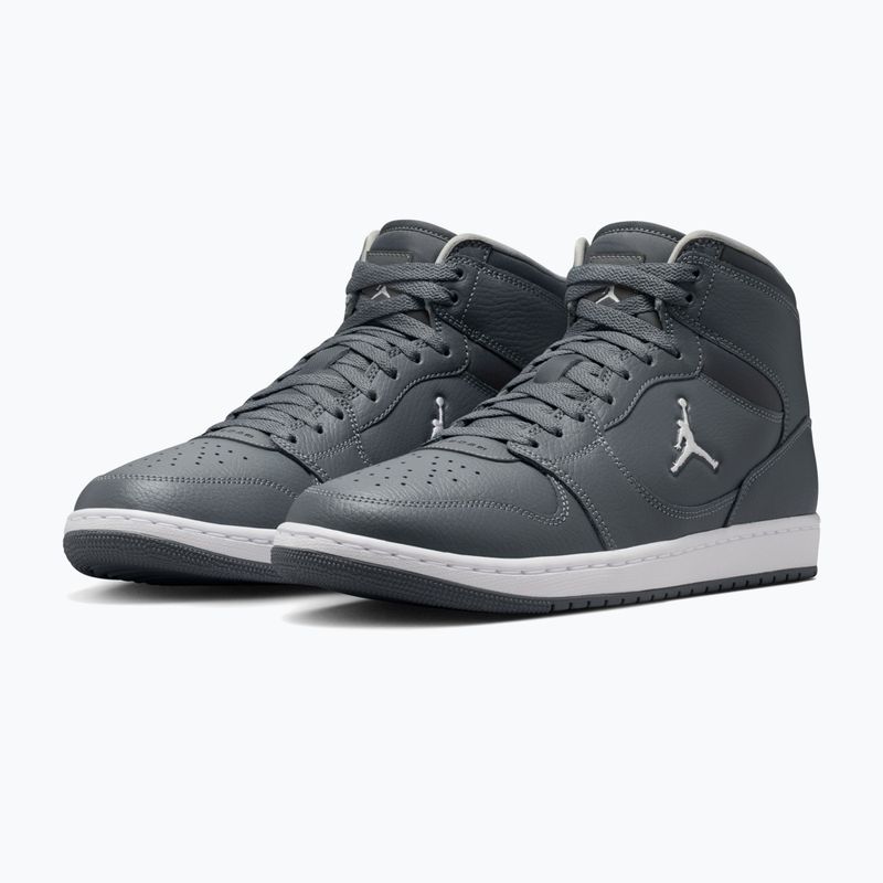 Vyriški batai Nike Jordan Access Court Mid smoke grey/light smoke grey/white 3