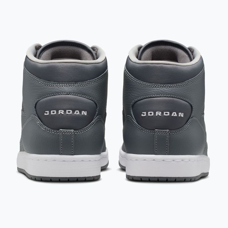 Vyriški batai Jordan Access Court Mid smoke grey/light smoke grey/white 4
