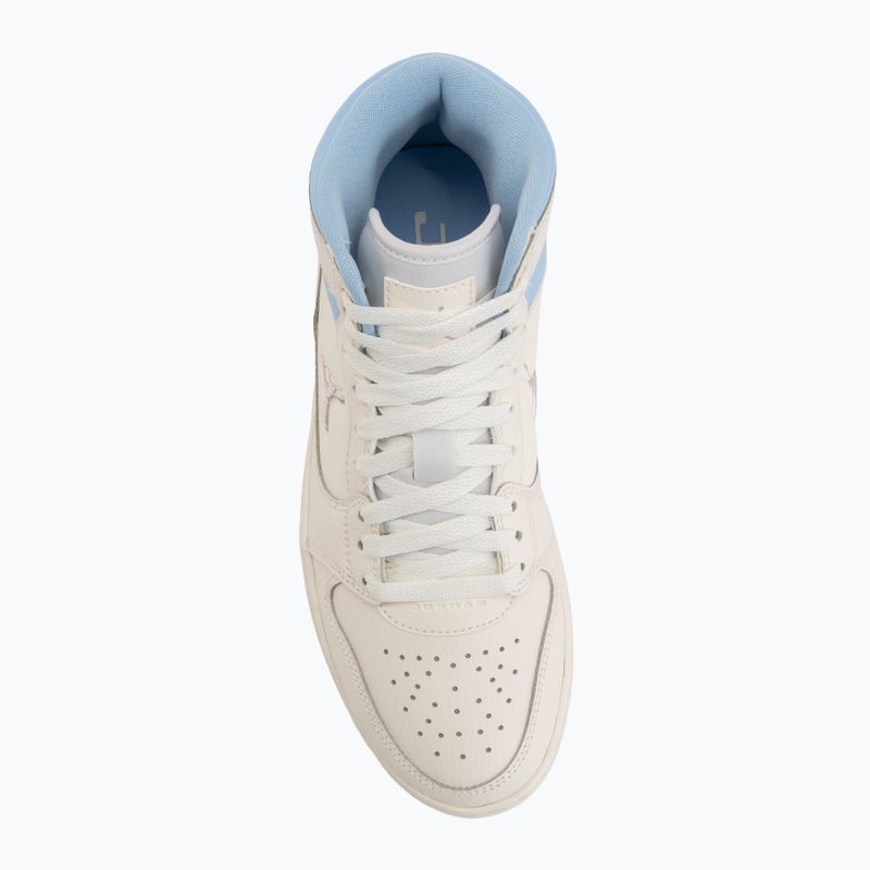 Moteriški batai Jordan Court Connect Mid pale ivory/psychic blue/particle rose 5