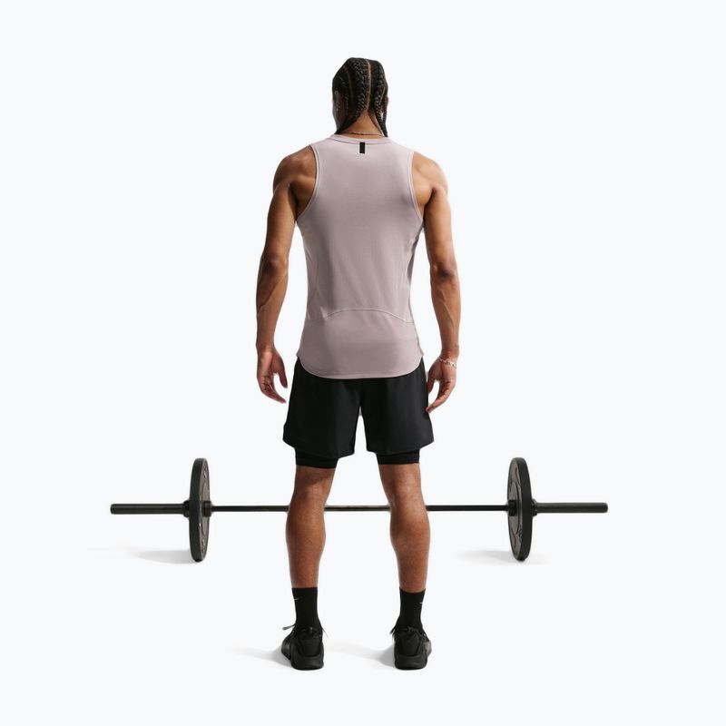 Vyriški treniruočių marškinėliai Nike Pro Training Dri-Fit light violet ore/black 3