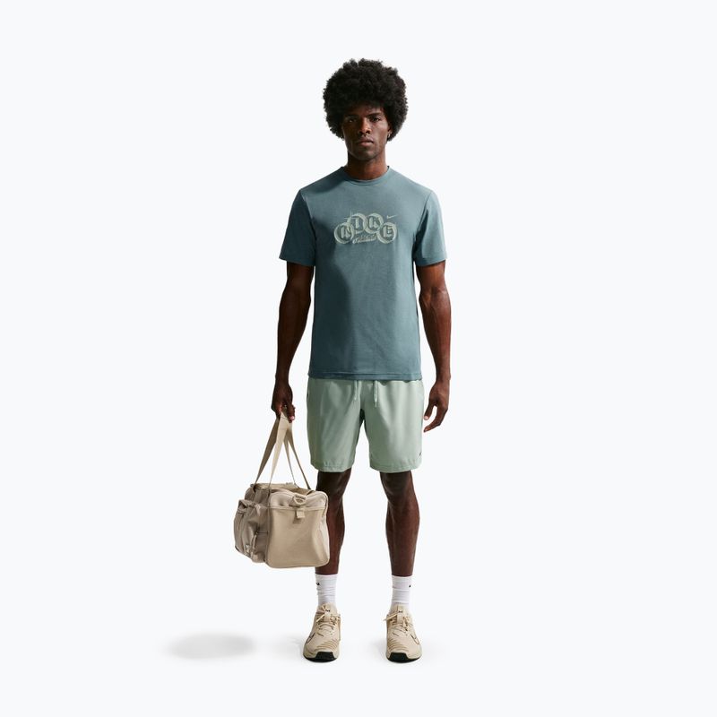 Vyriški treniruočių marškinėliai Nike Hyverse Dri-Fit Training mineral slate/steam 2