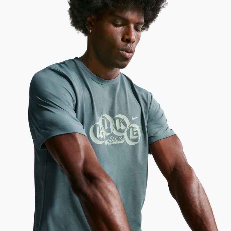 Vyriški treniruočių marškinėliai Nike Hyverse Dri-Fit Training mineral slate/steam 4