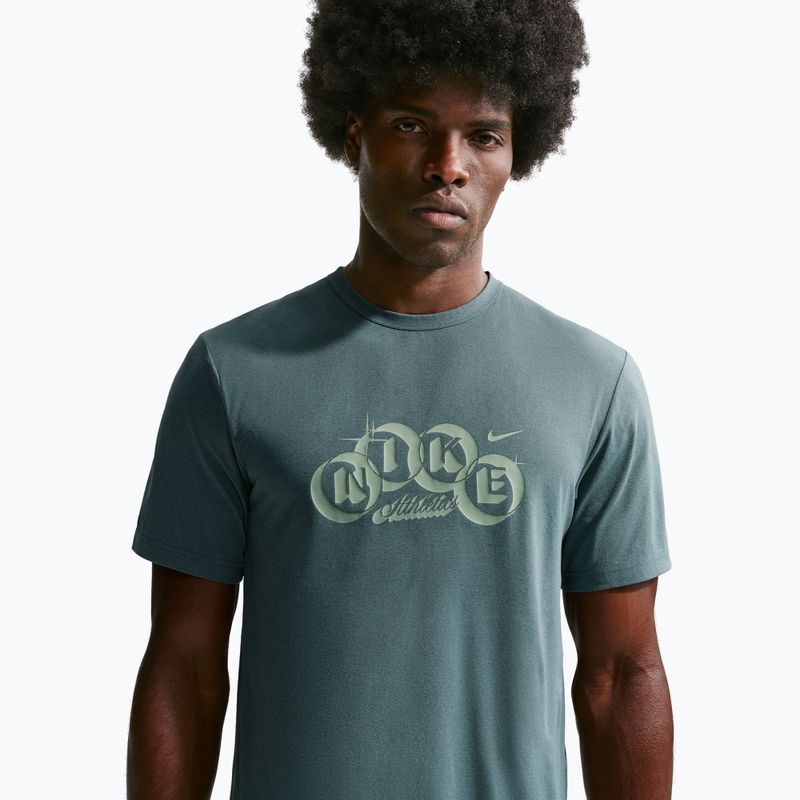 Vyriški treniruočių marškinėliai Nike Hyverse Dri-Fit Training mineral slate/steam 5