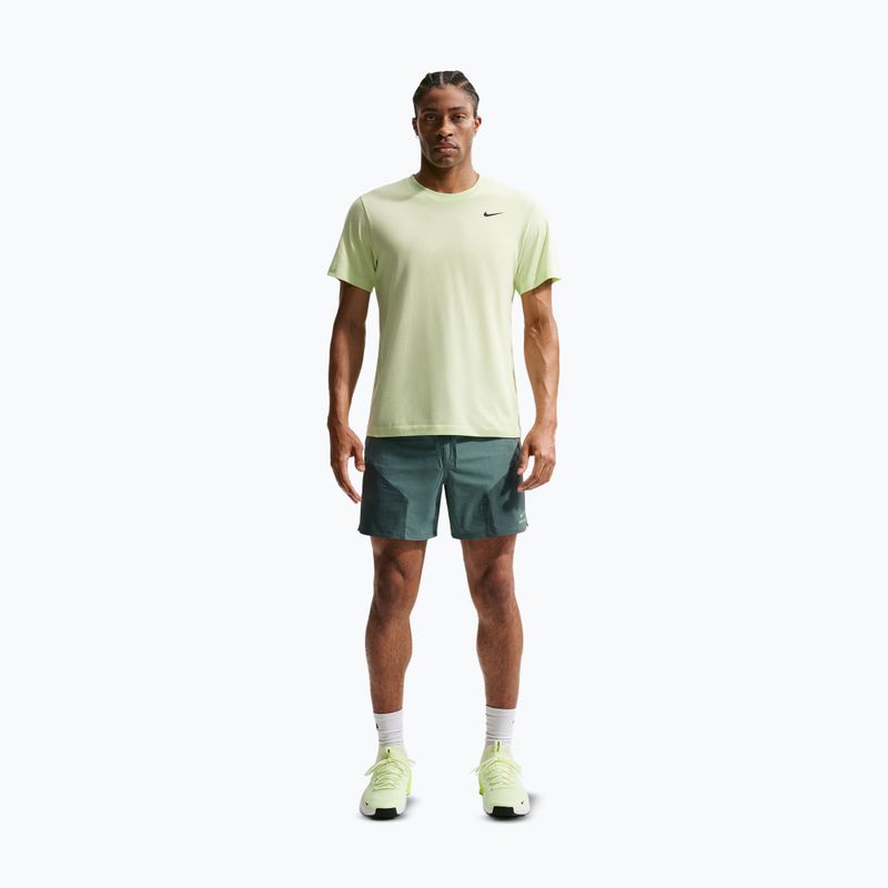 Vyriški šortai Nike Pro Training Dri-Fit 6" mineral slate/faded spruce/green strike 2