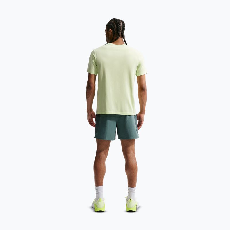 Vyriški šortai Nike Pro Training Dri-Fit 6" mineral slate/faded spruce/green strike 3