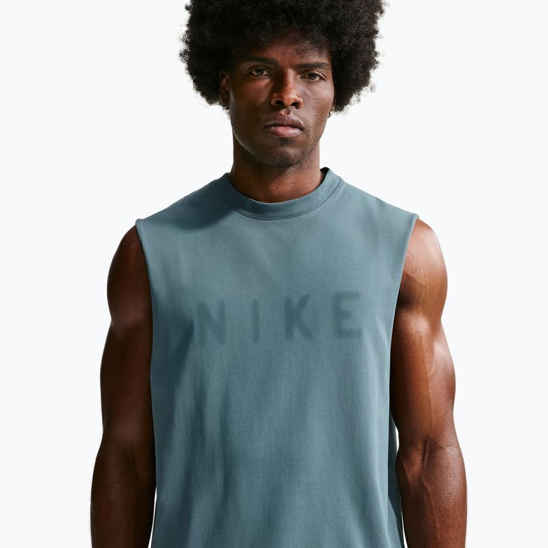 Vyriški treniruočių marškinėliai Nike Athletic Club Dri-Fit mineral slate/mineral slate 4