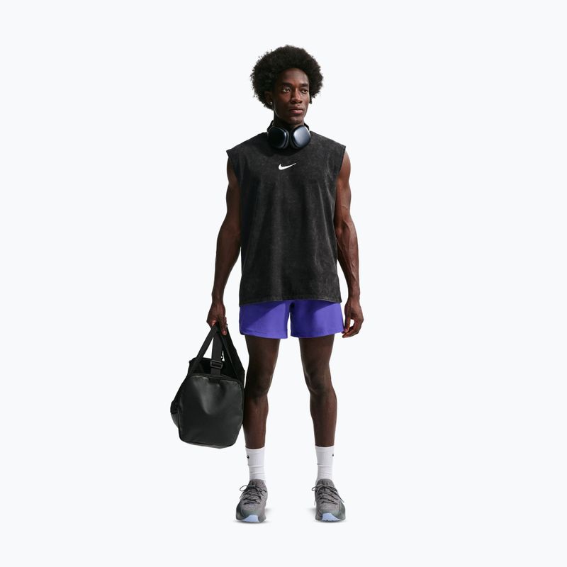Vyriški šortai Nike Pro Training Dri-Fit 6" persian violet/black 2