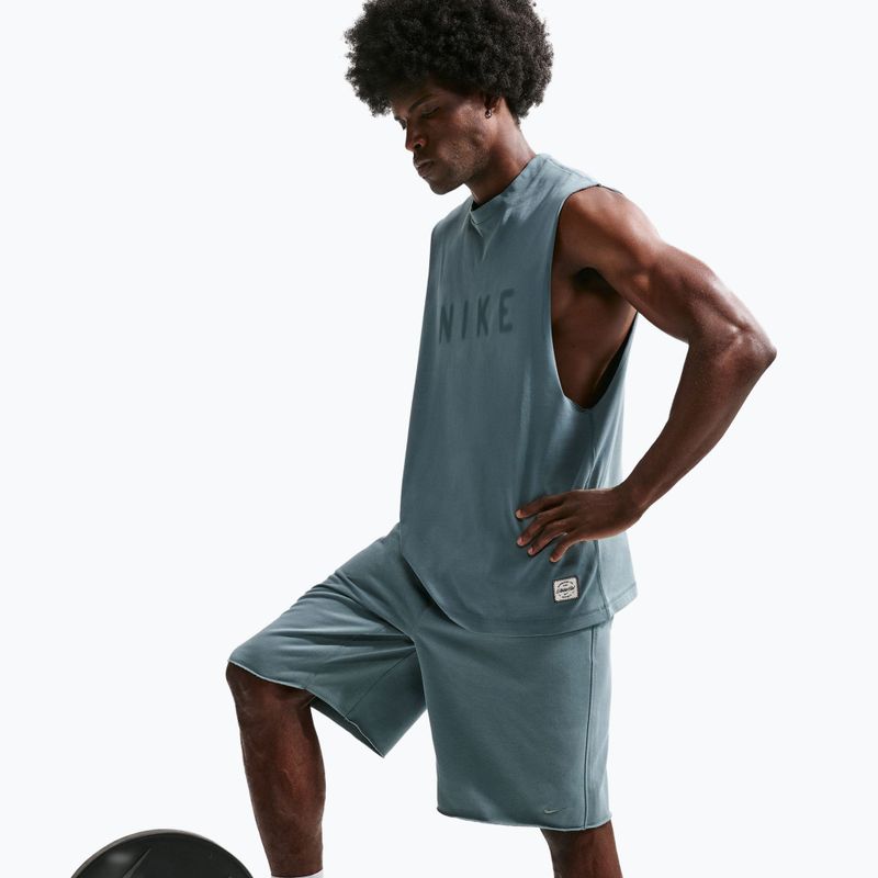 Vyriški šortai Nike Athletic Club Dri-Fit 5" mineral slate/pale ivory/mineral slate 4