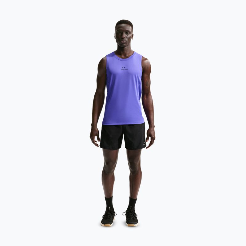 Vyriški treniruočių marškinėliai Nike Pro Training Dri-Fit persian violet/black 2