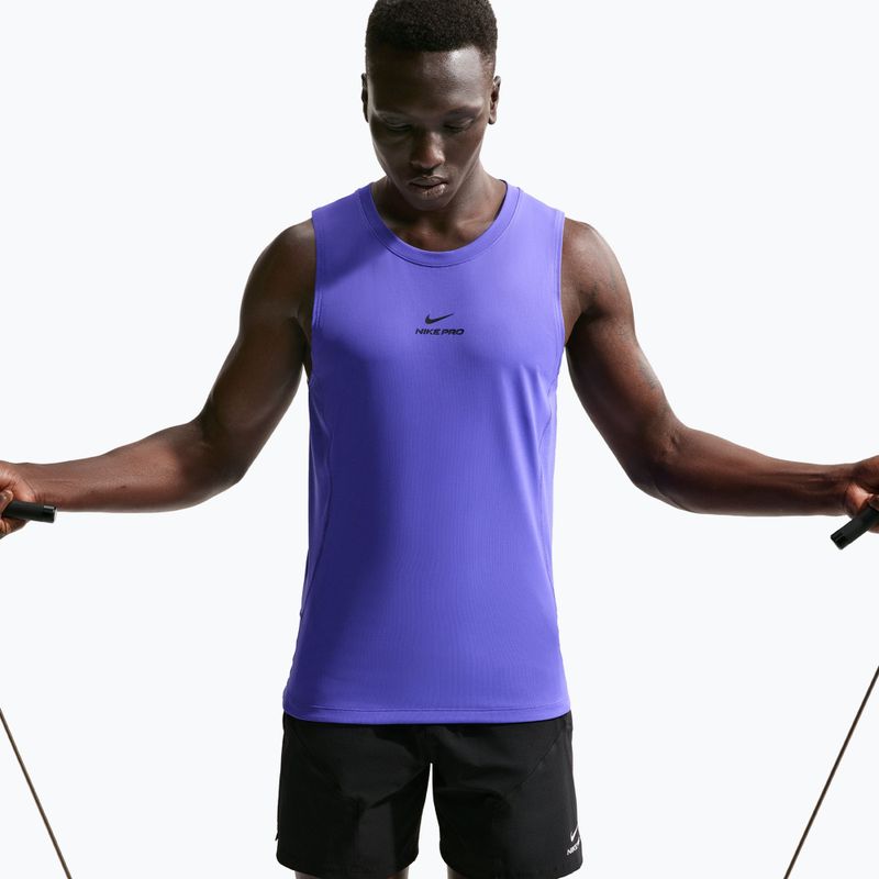 Vyriški treniruočių marškinėliai Nike Pro Training Dri-Fit persian violet/black 6