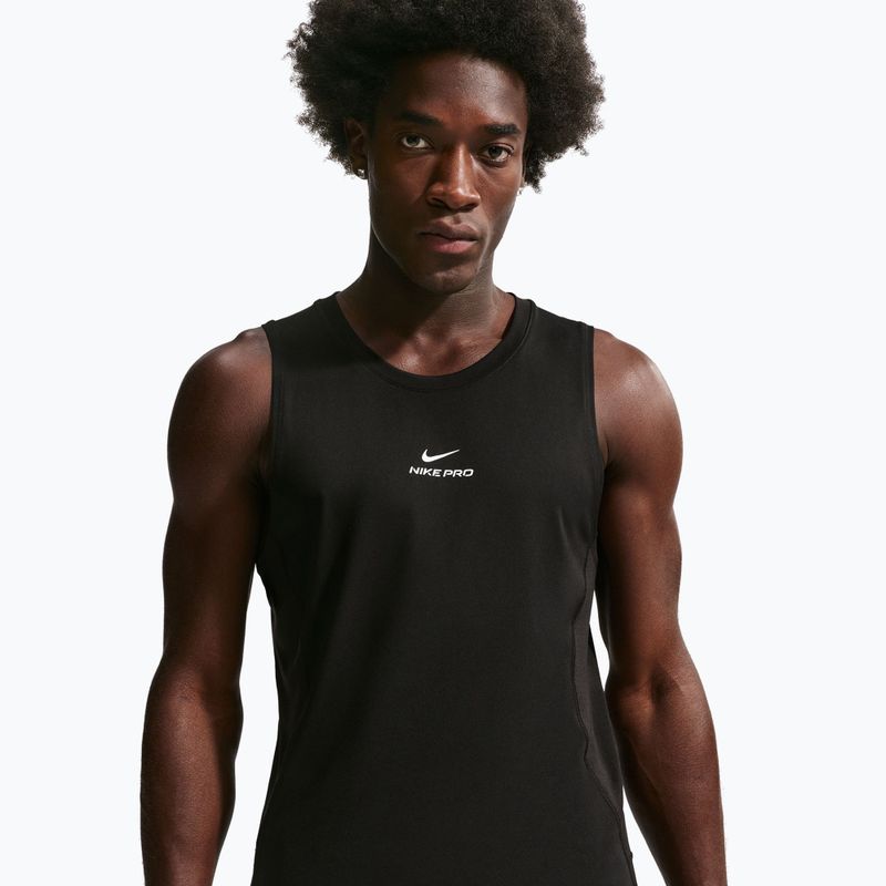 Vyriški treniruočių marškinėliai Nike Pro Training Dri-Fit black/white 4