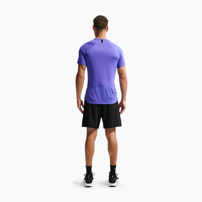 Vyriški treniruočių marškinėliai Nike Pro Training Dri-Fit persian violet/black 3