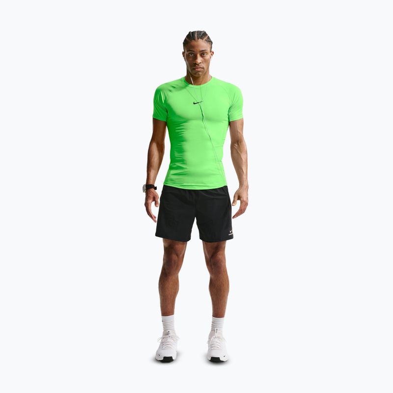 Vyriški treniruočių marškinėliai Nike Pro Dri-Fit Tight Fitness green strike/black 2
