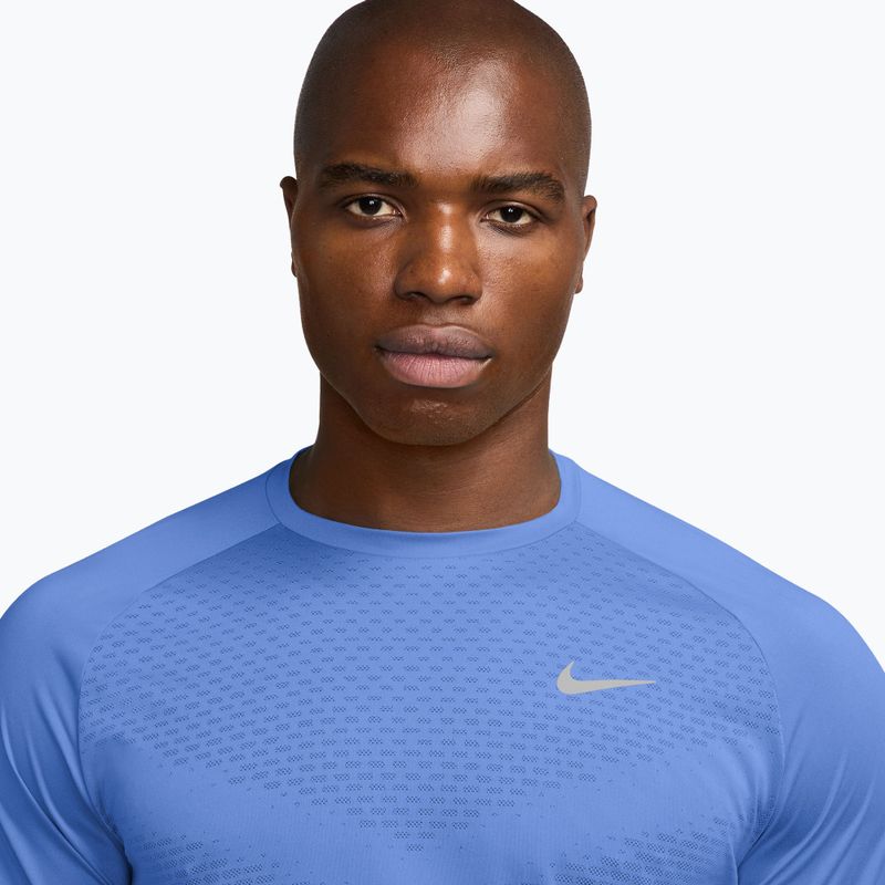 Vyriški bėgimo marškinėliai Nike Stride ADV royal pulse 3