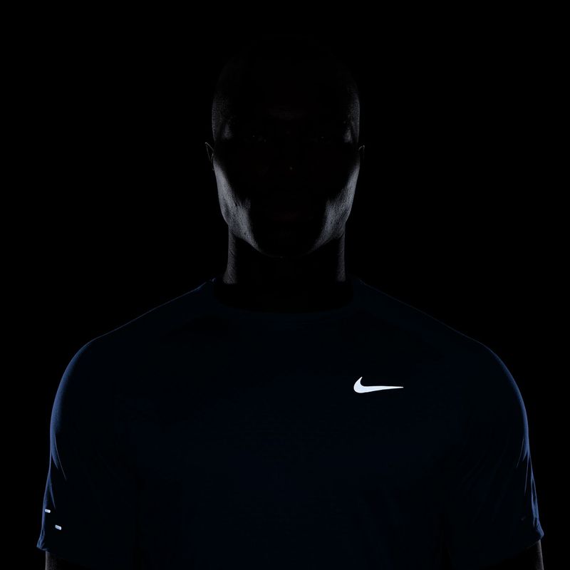 Vyriški bėgimo marškinėliai Nike Stride ADV royal pulse 4
