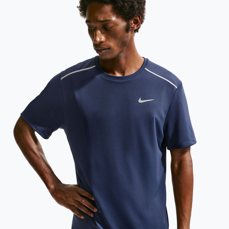 Vyriški bėgimo marškinėliai Nike Miler Dri-Fit UV midnight navy 4