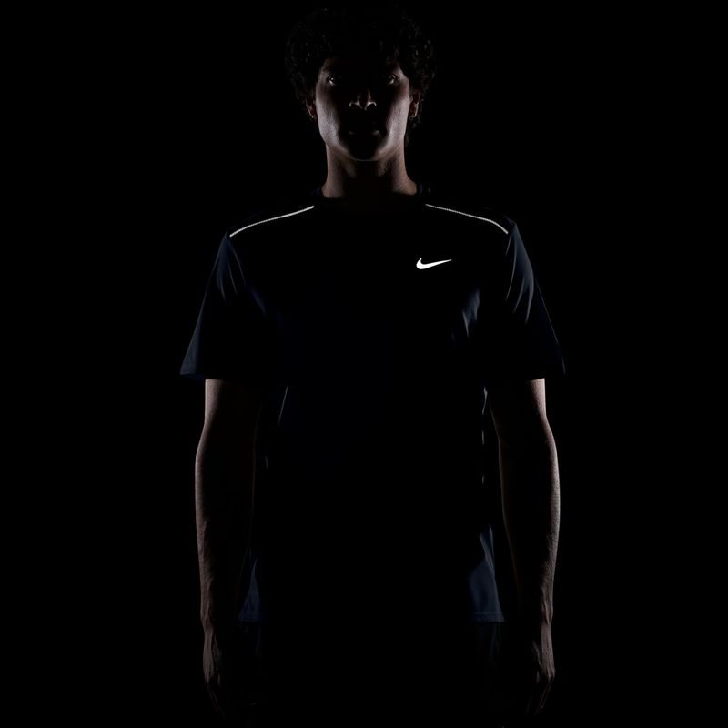 Vyriški bėgimo marškinėliai Nike Miler Dri-Fit UV midnight navy 7