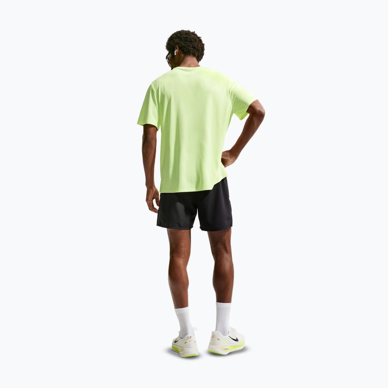 Vyriški bėgimo šortai Nike Miler Dri-Fit 2in1 5" black/black 3