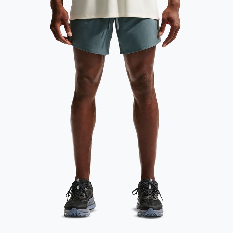 Vyriški bėgimo šortai Nike Stride Dri-Fit 2in1 7" mineral slate