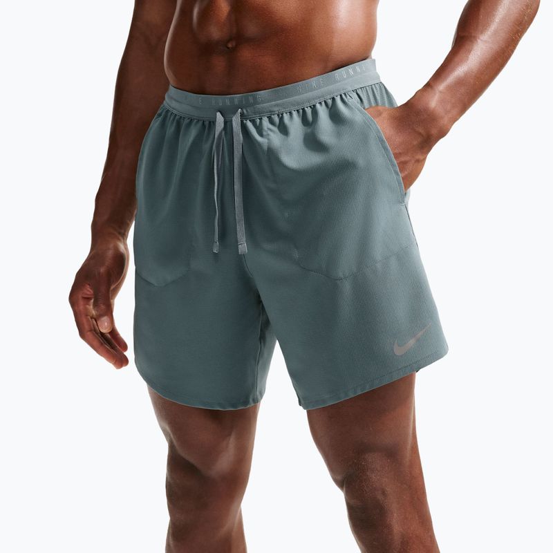 Vyriški bėgimo šortai Nike Stride Dri-Fit 2in1 7" mineral slate 5