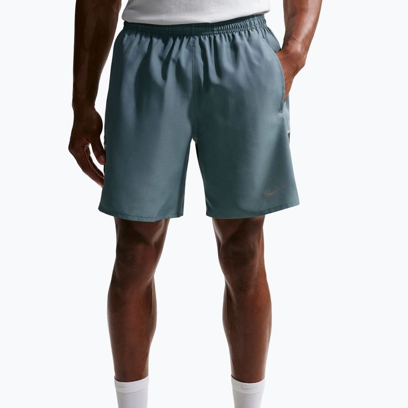 Vyriški bėgimo šortai Nike Miler Dri-Fit Brief Lined7" mineral slate 5
