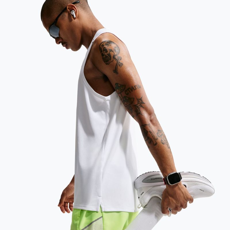 Vyriški bėgimo šortai Nike Miler Dri-Fit Brief Lined7" volt ice/barely volt 6