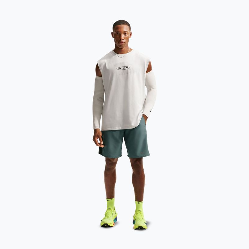 Vyriški bėgimo šortai Nike Miler Dri-Fit 9" mineral slate 2