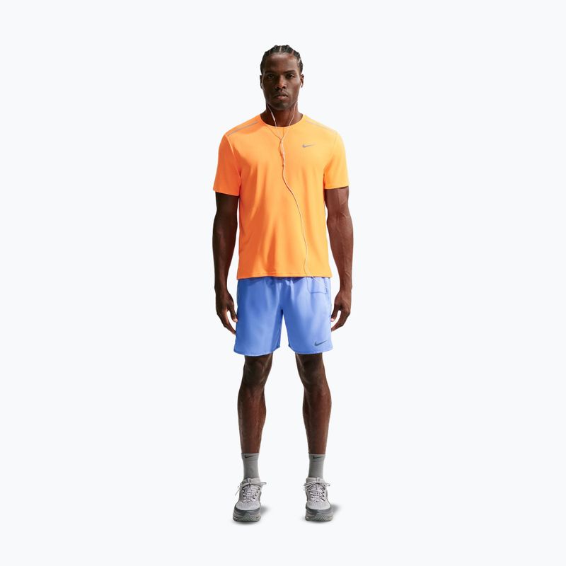 Vyriški bėgimo šortai Nike Miler Dri-Fit 2in1 7" royal pulse/sapphire 2
