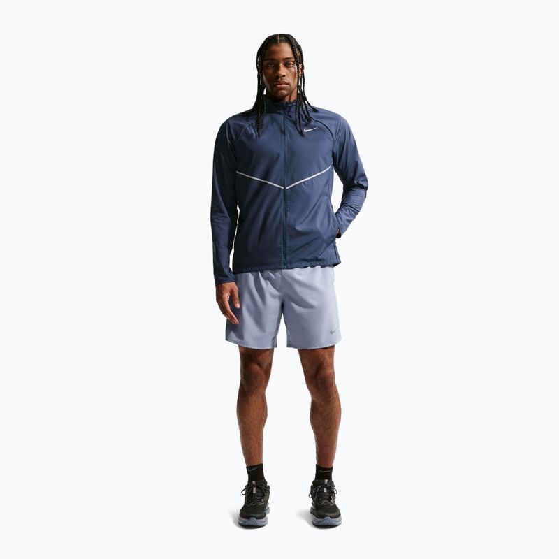 Vyriška bėgimo striukė Nike Miler Repel UV midnight navy 2