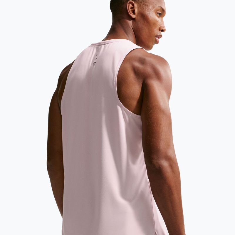 Vyriški bėgimo marškinėliai Nike Stride Dri-Fit ADV silt red 6