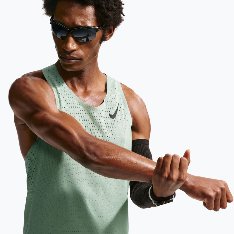 Vyriški bėgimo marškinėliai Nike AeroSwift Dri-Fit ADV steam/black 4