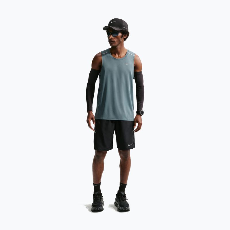 Vyriški bėgimo šortai Nike Miler Dri-Fit 9" black/black 2