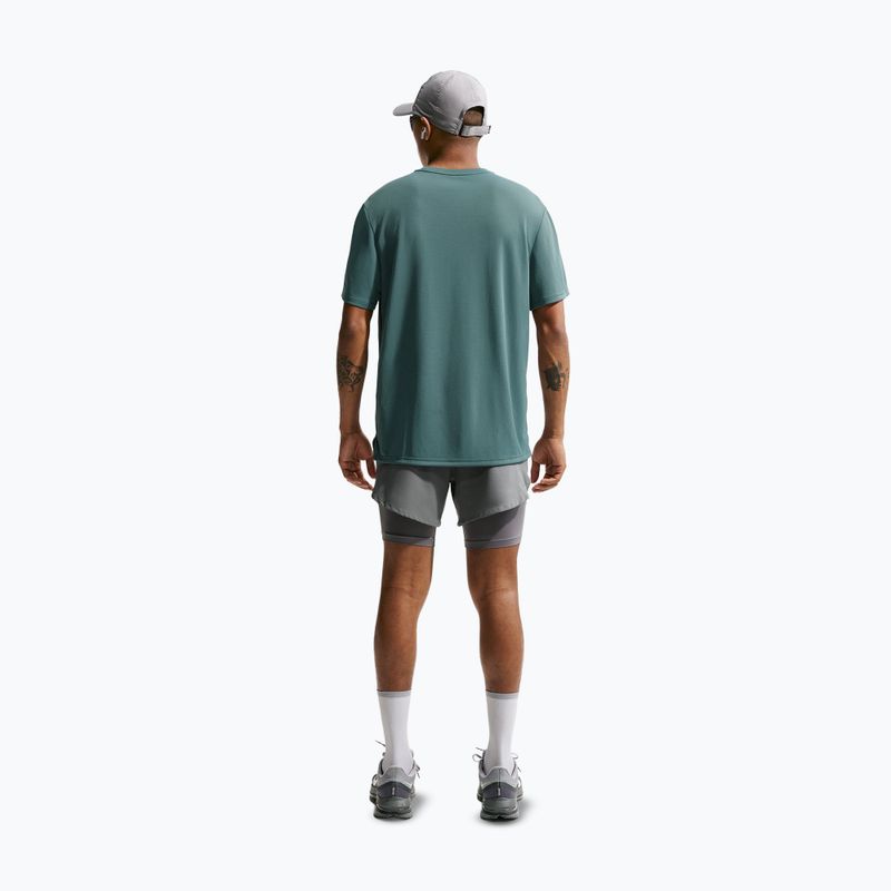 Vyriški bėgimo marškinėliai Nike Miler Dri-Fit UV mineral slate 3