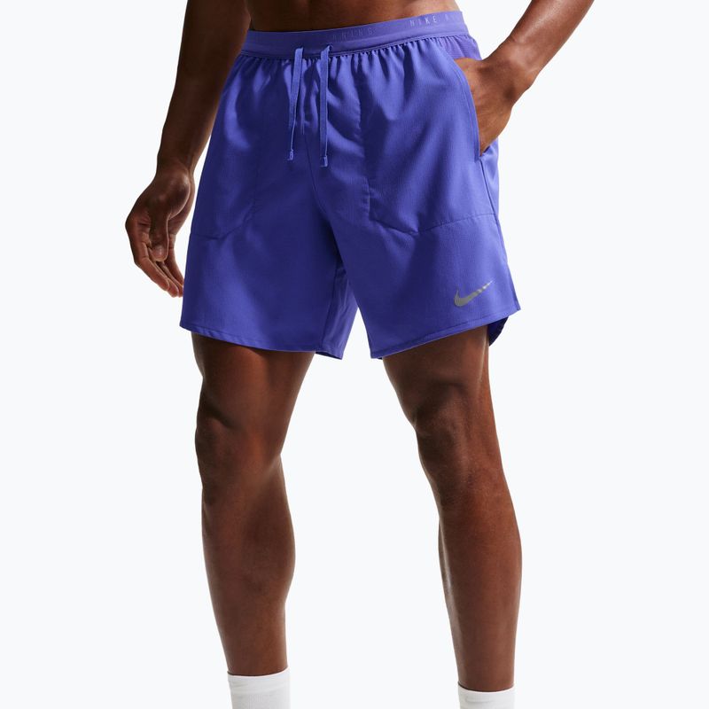 Vyriški bėgimo šortai Nike Stride Dri-Fit Brief-Lined 7" lapis 5