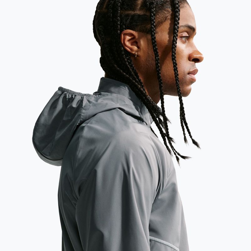 Vyriška bėgimo striukė Nike Miler Repel UV smoke grey/smoke grey 6