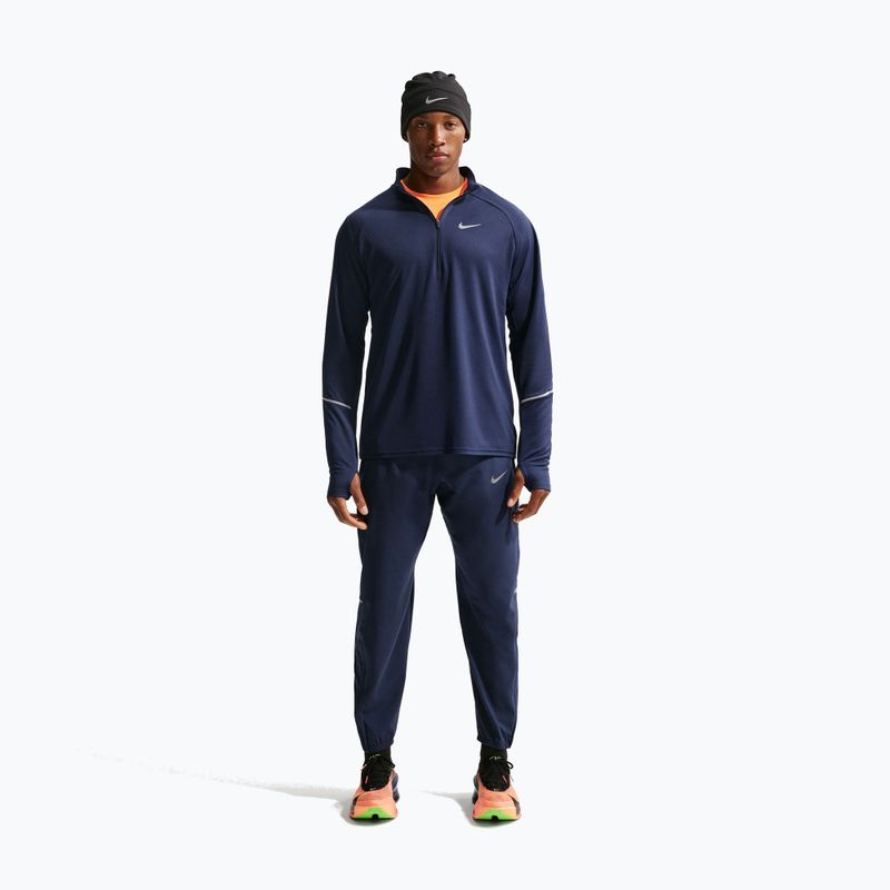 Vyriškas bėgimo džemperis Nike Miler Dri-Fit UV 1/2 Zip midnight navy 2