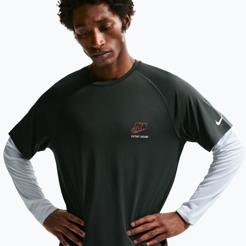 Vyriški bėgimo marškinėliai Nike Stride Dri-Fit ADV black spruce 4
