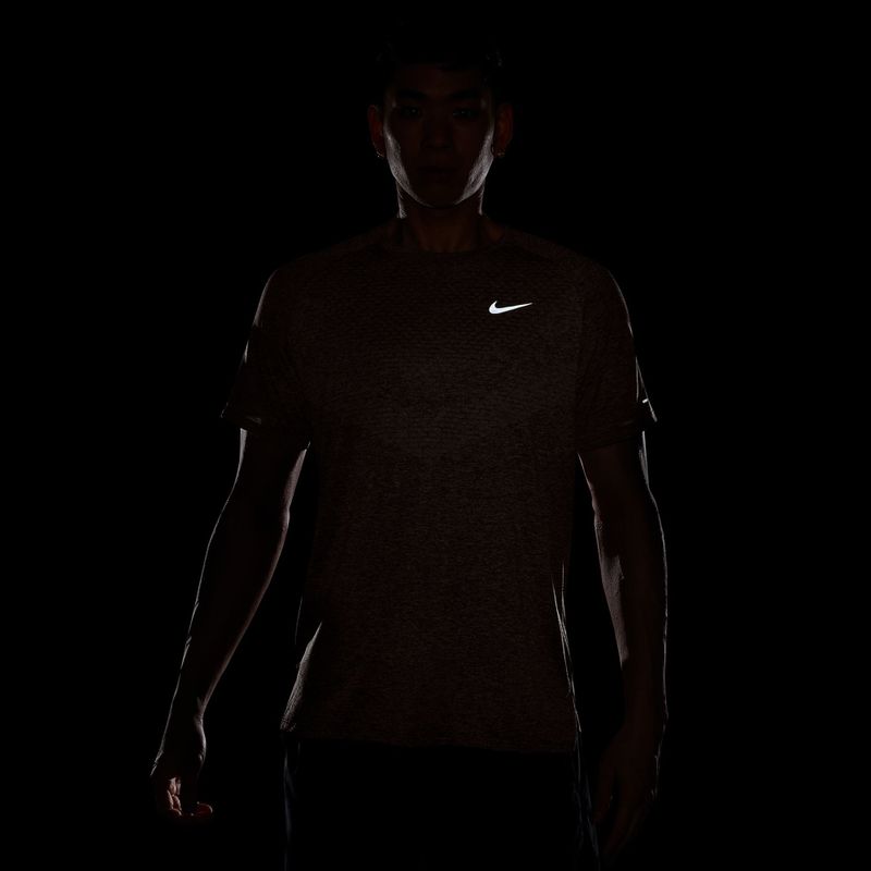 Vyriški bėgimo marškinėliai Nike Stride ADV silt red 4