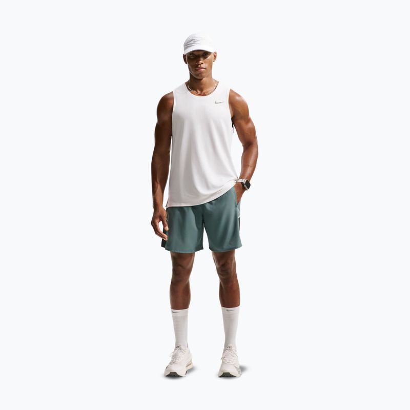 Vyriški bėgimo šortai Nike Miler Dri-Fit 2in1 7" mineral slate 2