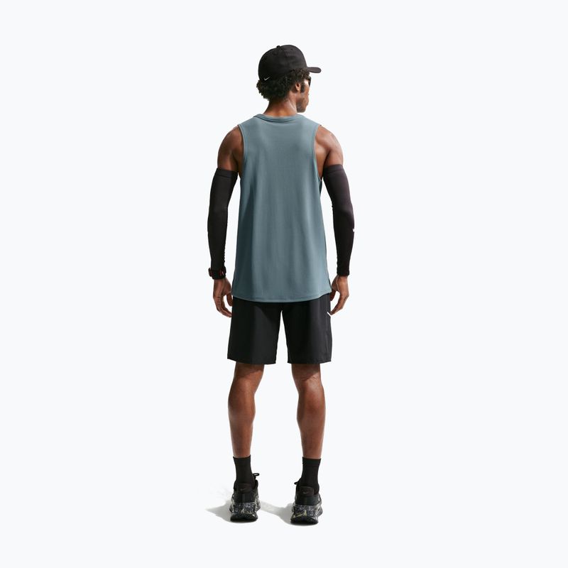 Vyriški bėgimo marškinėliai Nike Miler Dri-Fit mineral slate 3